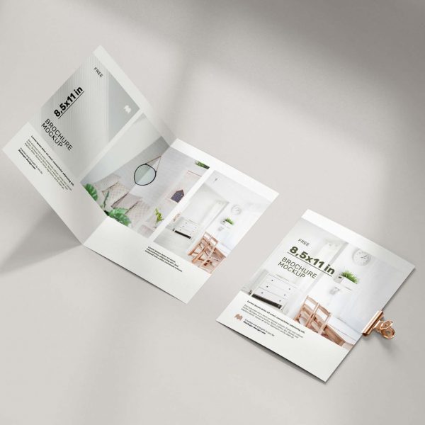 Folded brochure printing in qatar