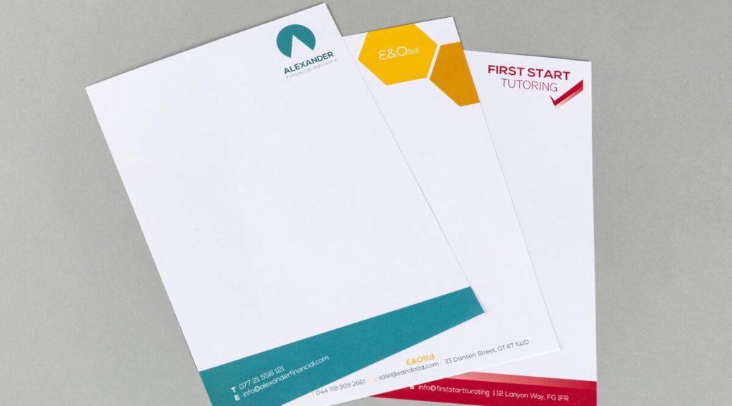 Letterheads printing in qatar