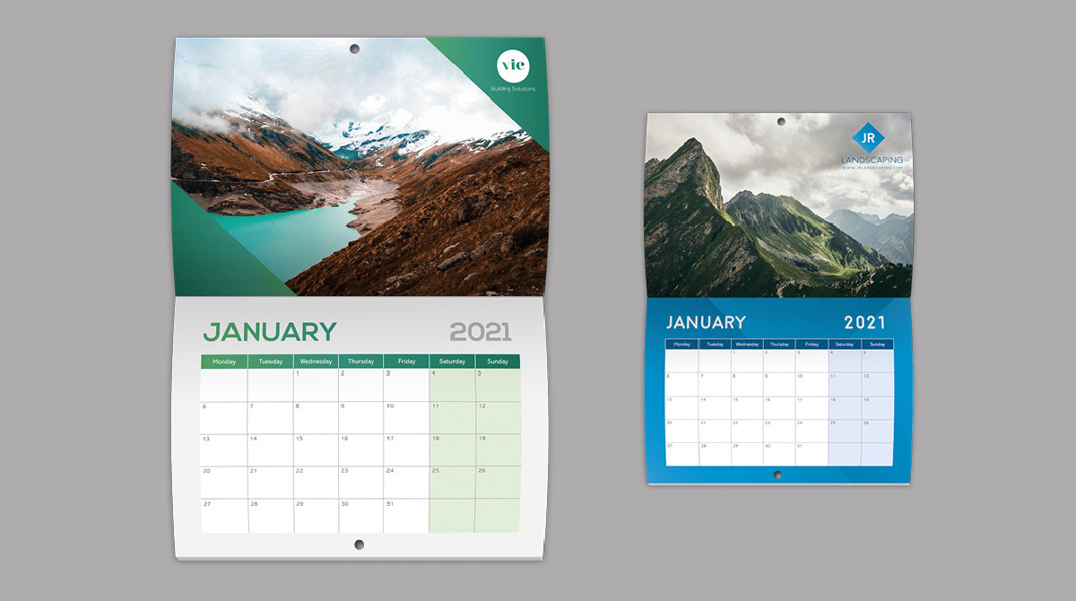 Saddle Stitched Calendar